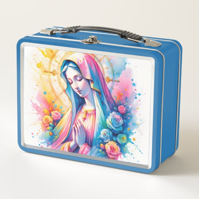 Jungfrau Maria auf Lunchbox (Vorderseite)