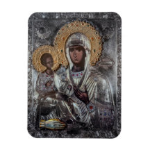 Jungfrau Maria Dreihand-Ikone religiös