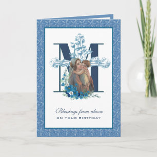 Jungfrau Maria Jesus Katholisch Geburtstag Religiö Karte