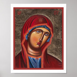 Jungfrau Maria Mutter Gottes Poster