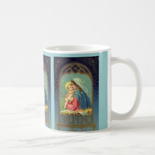 Jungfrau Maria und Baby Jesus Antik-Stil-Tasse Kaffeetasse