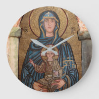 Jungfrau Maria und Jesus Mosaik