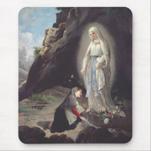 Jungfrau Maria von Lourdes Mousepad