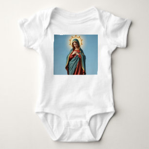 Jungfrau Mary Baby Jumper Strampler