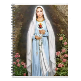 Jungfrau Mary betete Notizbuch Notizblock