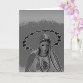 Jungfrau Mary Christlich Card Karte