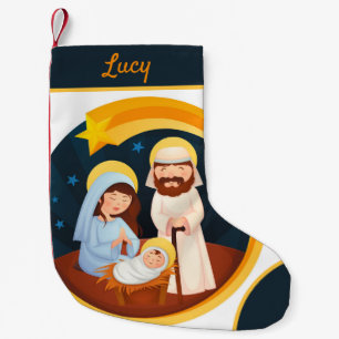 Jungfrau Mary Jesus Christus Weihnachten Kleiner Weihnachtsstrumpf