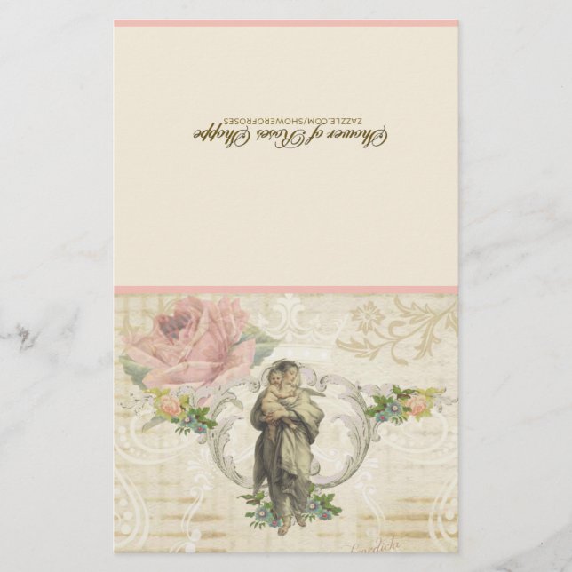 Jungfrau Mary Jesus spirituelles Kommunizengebet (Vorderseite)