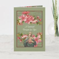 Jungfrau Mary Katholic Spiritual Bouquet Praetkart