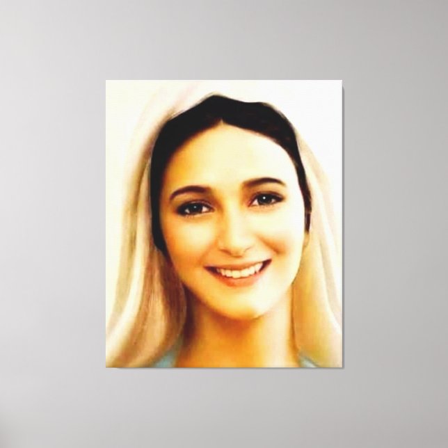 Jungfrau Mary, Medjugorje Leinwanddruck (Vorderseite)