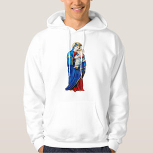 Jungfrau Mary mit dem Baby Jesus Hoodie