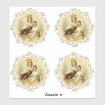 Jungfrau Mary Mount Carmel Jesus Religious Vinyl