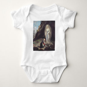 Jungfrau Mary of Lourdes Baby Strampler