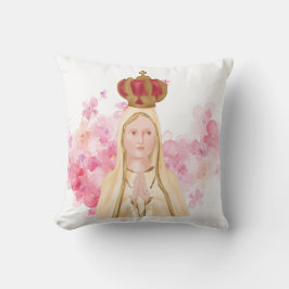 Jungfrau Mary - Our Lady of Fatima - Christlich Kissen