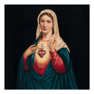 Jungfrau Mary Poster