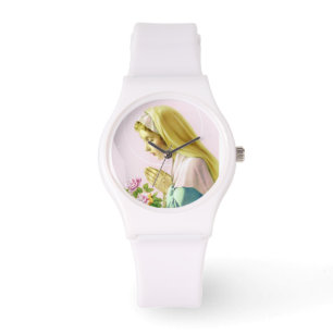 Jungfrau Mary Prayer Watch Armbanduhr