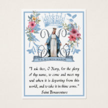 Jungfrau Mary Religious Katholic Memorare Gebet
