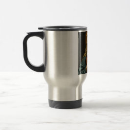 Jungfrau Mary Renaissance Style Travel Mug Reisebecher