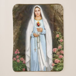 Jungfrau Mary Sherpa-Decke Sherpadecke