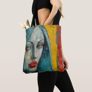 Jungfrau Mary Street Art Tasche