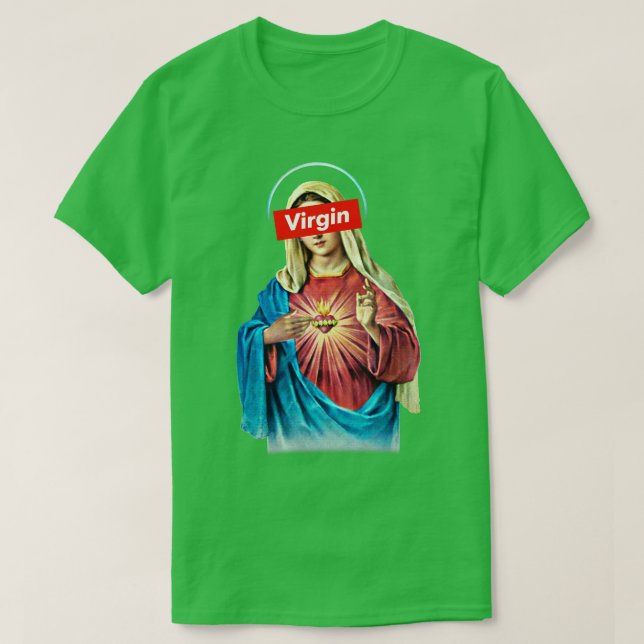 Jungfrau Mary T-Shirt (Design vorne)