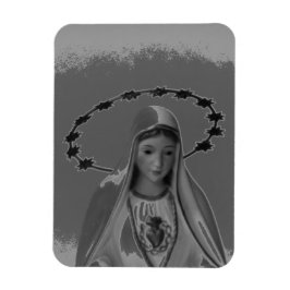 Jungfrau Mary, unakuläres Herz von Maria Magnet