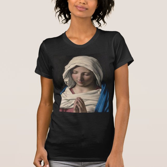 Jungfrau Mary / Virgen Maria T-Shirt (Vorderseite)