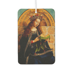 Jungfrau Mary von Jan van Eyck Autolufterfrischer