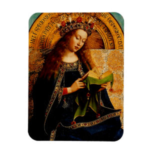 Jungfrau Mary von Jan van Eyck Magnet