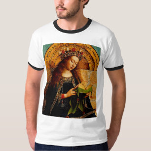 Jungfrau Mary von Jan van Eyck T-Shirt