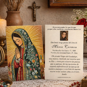 Jungfrau Mexiko Guadalupe Spanisches Totengebet