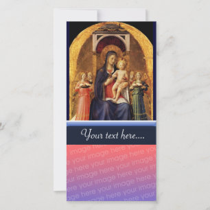 JUNGFRAU MIT KIND UND ANGELN