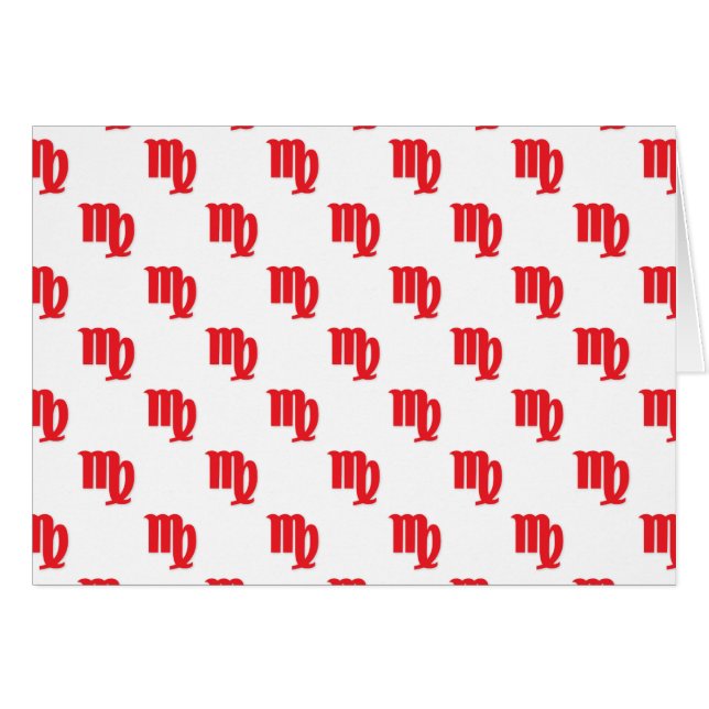Jungfrau-Pattern Rot (Vorderseite (Horizontal))