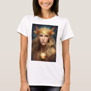 Jungfrau Quecksilberweiblicher T - Shirt