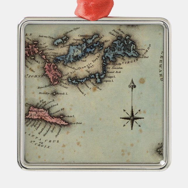 Jungfrau Silbernes Ornament (Vorne)