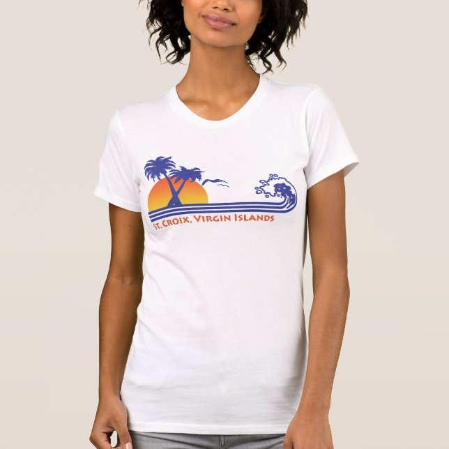 Jungfrau St. Croix T-Shirt (Vorderseite)
