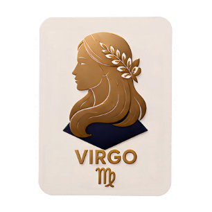 Jungfrau-Sternzeichen-Dekor Astrologie-Geschenk Magnet