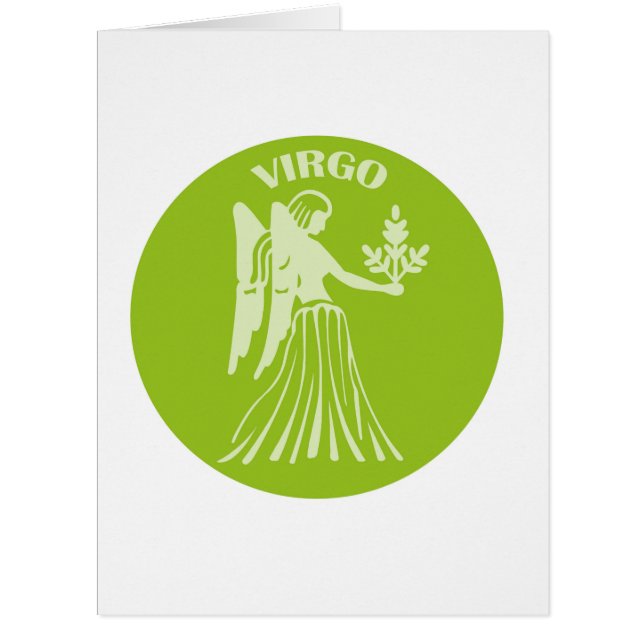 Jungfrau, Sternzeichen, Horoskop, Astrologie (Vorderseite)