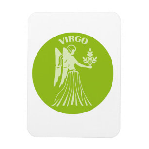 Jungfrau, Sternzeichen, Horoskop, Astrologie Magnet