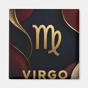Jungfrau-Sternzeichen Luxus-Geschenk für Astrologi Magnet