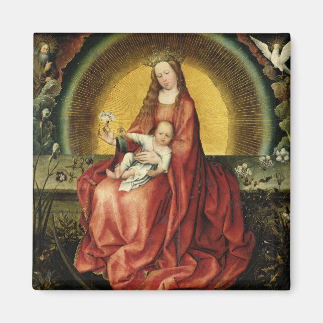 Jungfrau und Kind 2 Magnet (Vorne)