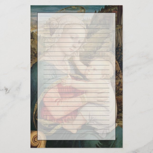 Jungfrau und Kind, c.1465 Briefpapier (Vorderseite)