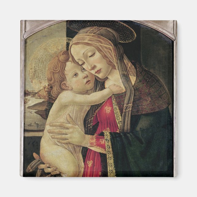 Jungfrau und Kind, c.1500 Magnet (Vorne)