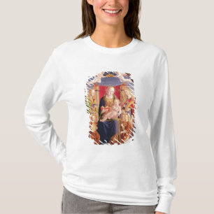 Jungfrau und Kind mit Engelsmusikern und -heiligen T-Shirt