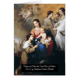 Jungfrau und Kind mit Rose