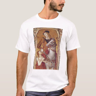 Jungfrau und Kind mit SS. Gregory und Martin T-Shirt
