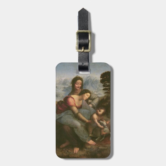 Jungfrau und Kind mit St Anne, c.1510 Gepäckanhänger (Vorderseite vertikal)