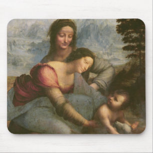Jungfrau und Kind mit St Anne, c.1510 Mousepad