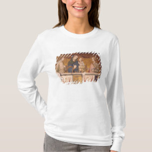 Jungfrau und Kind mit St Francis und Johannes T-Shirt