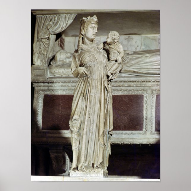 Jungfrau und Kind Poster (Vorne)